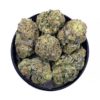 "Pineapple Express sativa-dominant strain for energy and creativity"