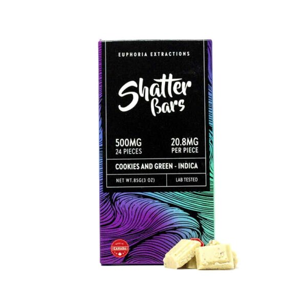 500 mg euphoria extractions shatter bars