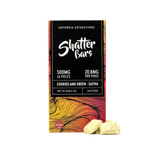 500 mg euphoria extractions shatter bars