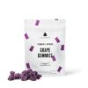 Grape-flavored 100mg THC gummies by Buudabomb for light, clean cannabis highs