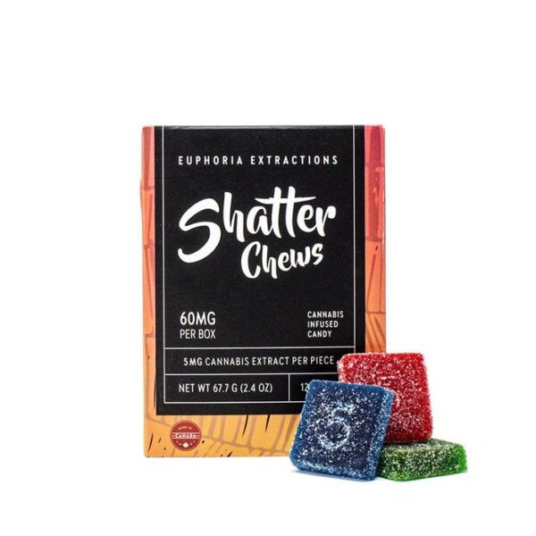 indica shatter chews by euphoria extractions. same day weed delivery toronto by kamikazi euphoria extractions sativa chews
