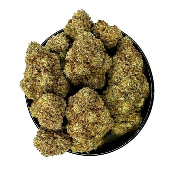 Green Crack strain is a sativa dominant weed. available for weed delivery and mail order marijuana (Mom Canada)