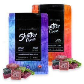 600MG Shatter Chews | Euphoria Extractions