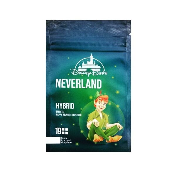disney dabs Neverland is an Hybrid shatter available for weed delivery in toronto