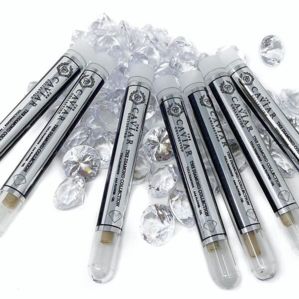 diamond pre roll by the caviar collection. diamond collection diamond joint.