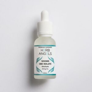 herb angels 1200mg cbd isolate tincture
