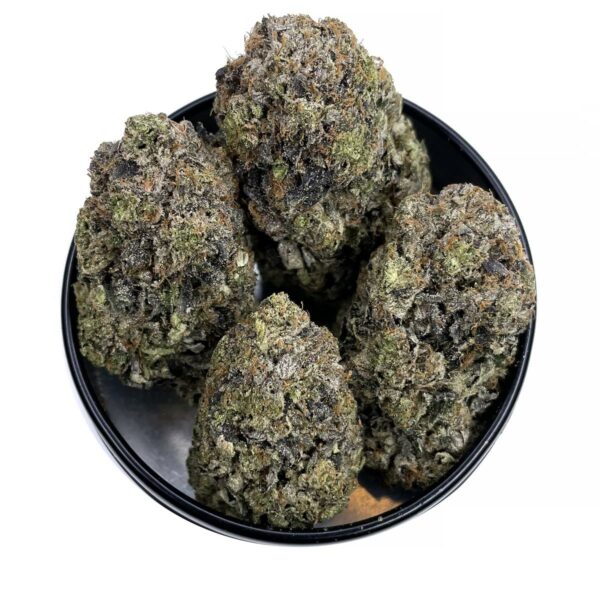 Pink tuna strain is an indica dominant weed. available for weed delivery in toronto and mail order marijuana