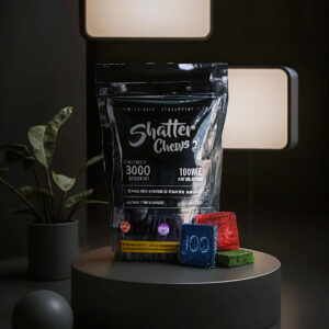 euphoria extractions 3000mg live resin infused shatter chews