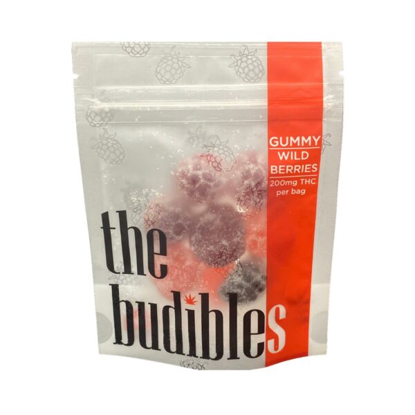 the budibles gummies 200mg by high voltage extracts HVE. available for thc edible delivery in toronto and mail order marijuana
