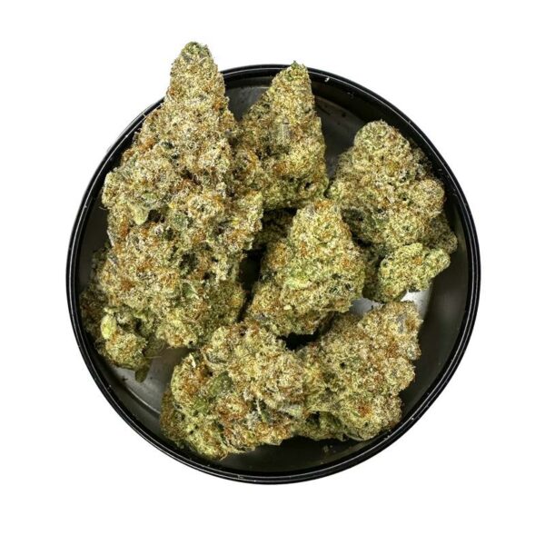 Indulge in the exotic and sweet earthiness of Dirty Banana, a tropical euphoric strain with a unique blend of Banana OG and Kush Mints #11 genetics – a mind-bending delight by Kamikazi weed delivery