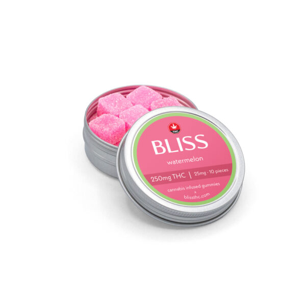 bliss 250mg gummy