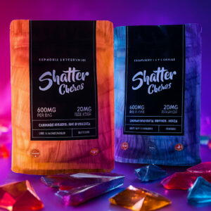 Euphoria Extractions 200mg THC live resin Shatter Chews