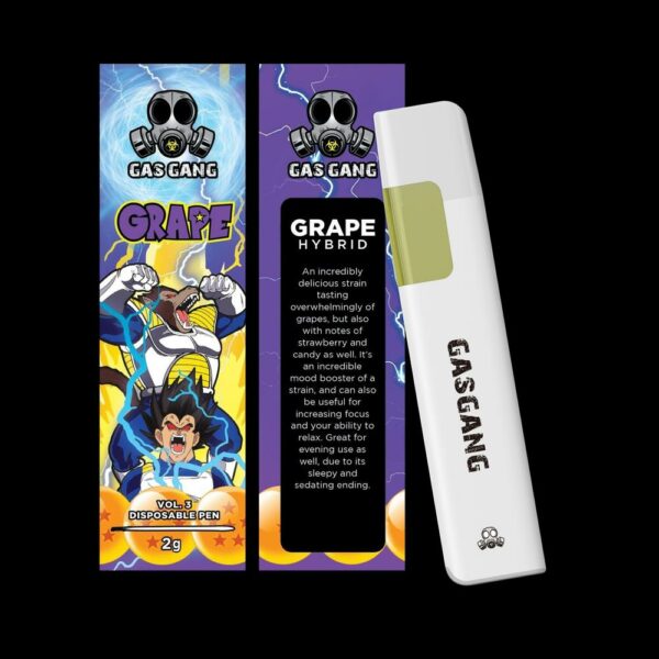 2ml (2g) THC gas gang disposable vape pens