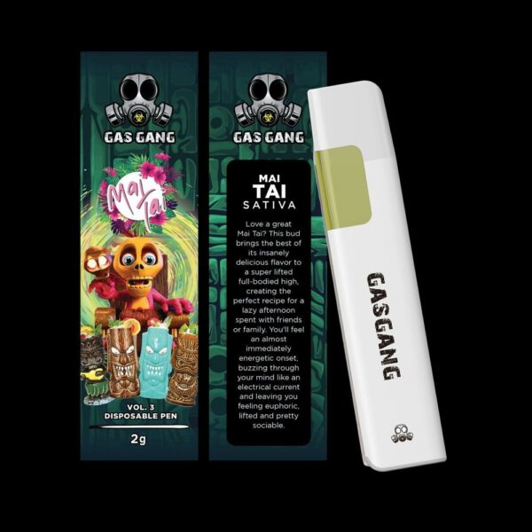 2ml (2g) THC gas gang disposable vape pens