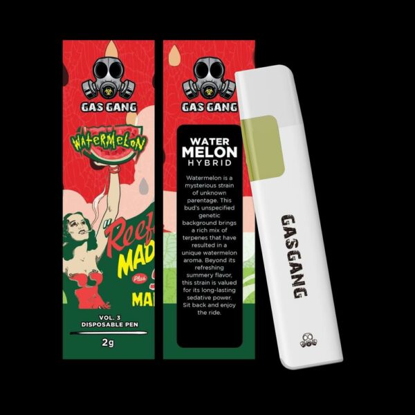 2ml (2g) THC gas gang disposable vape pens