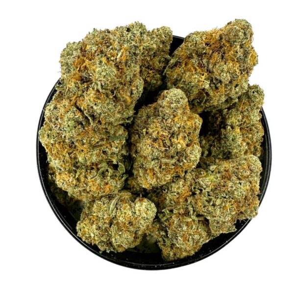 White Widow cannabis buds available for same-day delivery in Toronto by Kamikazi.