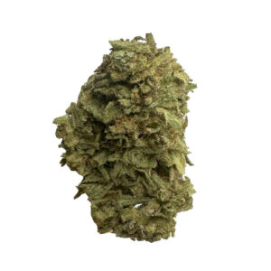 Durban Poison pure sativa cannabis strain with citrus aroma and crystal-coated buds