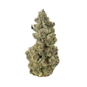 Close-up of Strawberry Crack strain ideal for focus, productivity, and stress relief"