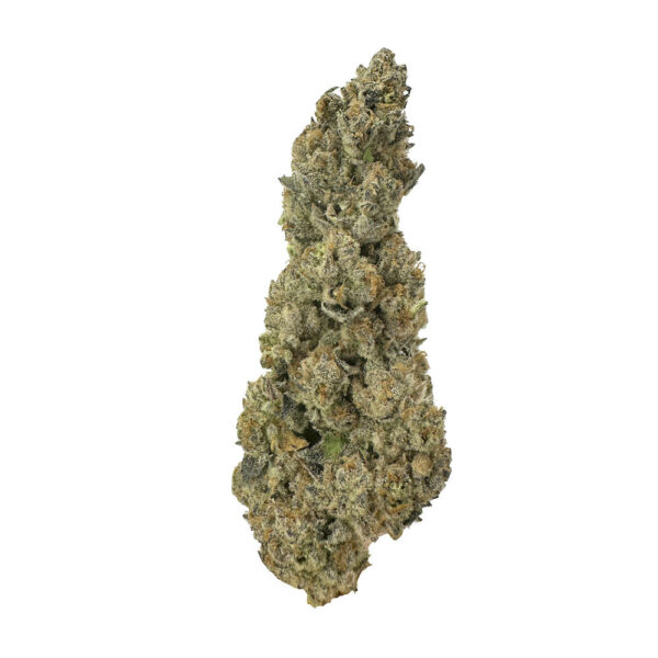 Sativa-dominant Strawberry Crack weed with sweet strawberry flavor and uplifting effects