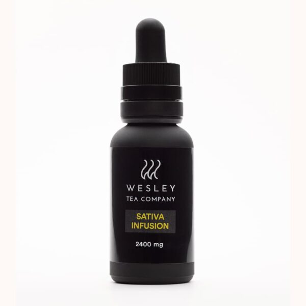 “Wesley Infusions 2400 mg Live Resin THC tincture Sativa 30 ml bottle” “Wesley Tea Company Indica live resin THC tincture 2400 mg high potency” “Graduated dosing dropper for 2400 mg THC tincture Sativa/Indica” “Vegan THC tincture live resin infusion 2400 mg Wesley Tea Co.” “Kamikazi.cc exclusive Wesley Infusions tincture purchase image Canada”