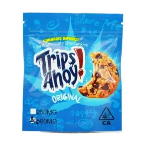 Trips Ahoy Chunky Chocolate Chip Cookies infused with 500mg THC