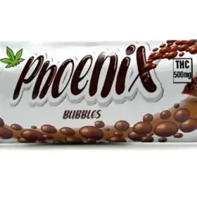 Bubbles Bar 500mg THC Chocolate - Phoenix 710