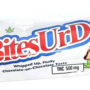 3 Bites Ur Done Chocolate bar THC infused 500mg