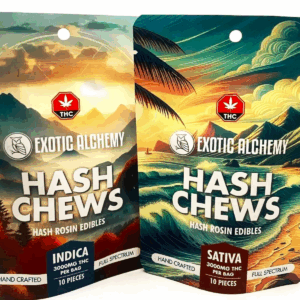 Exotic Alchemy THC Hash Chews