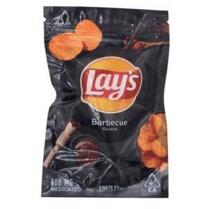 600MG THC BBQ Chips | Lays