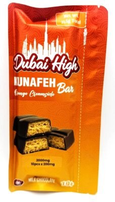 Dubai High - Kunafeh THC infused chocolate Bar