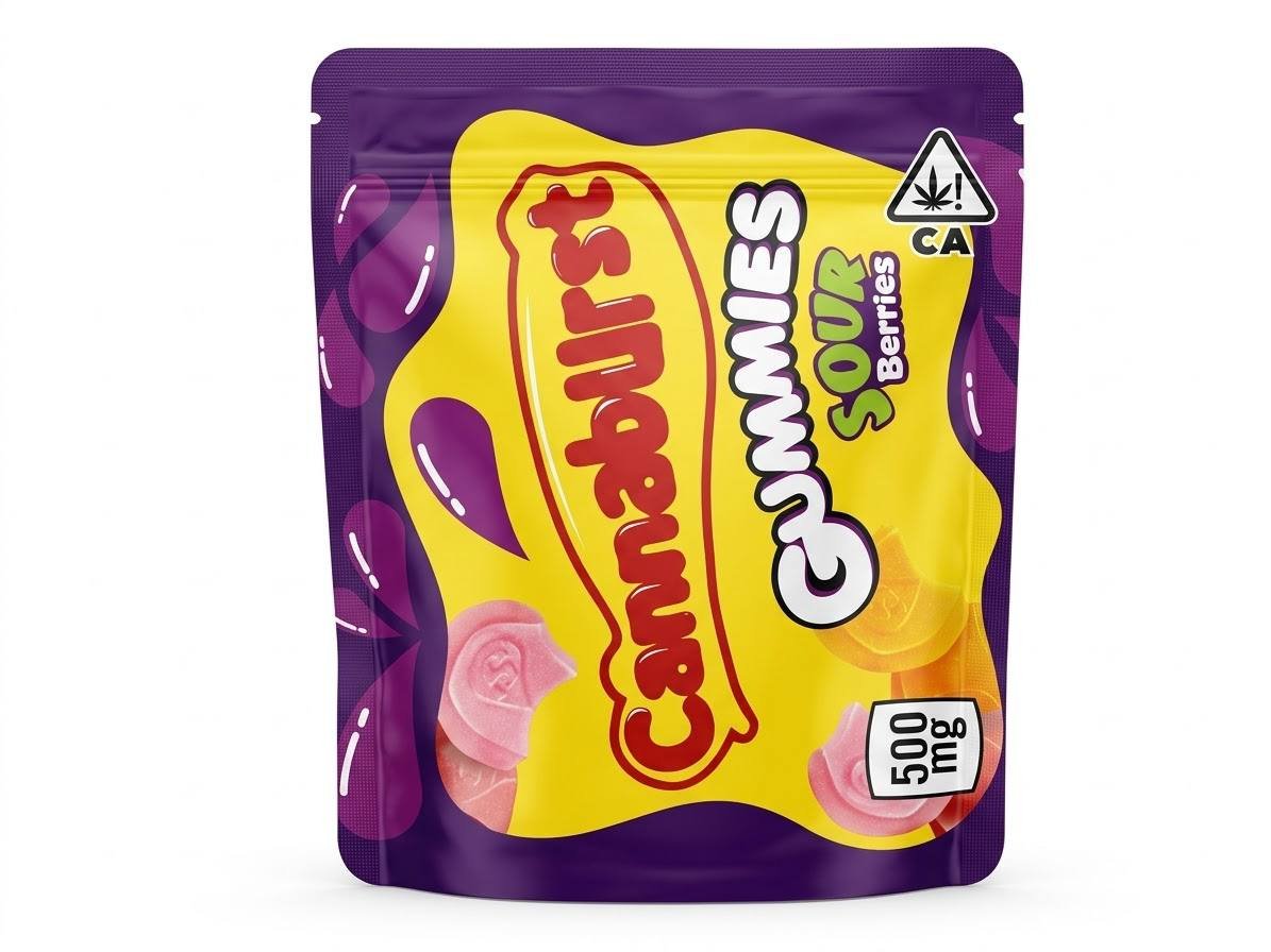 Cannaburst Starbuds Edibles Gummies 500mg THC